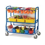 d mobile stem storage cart